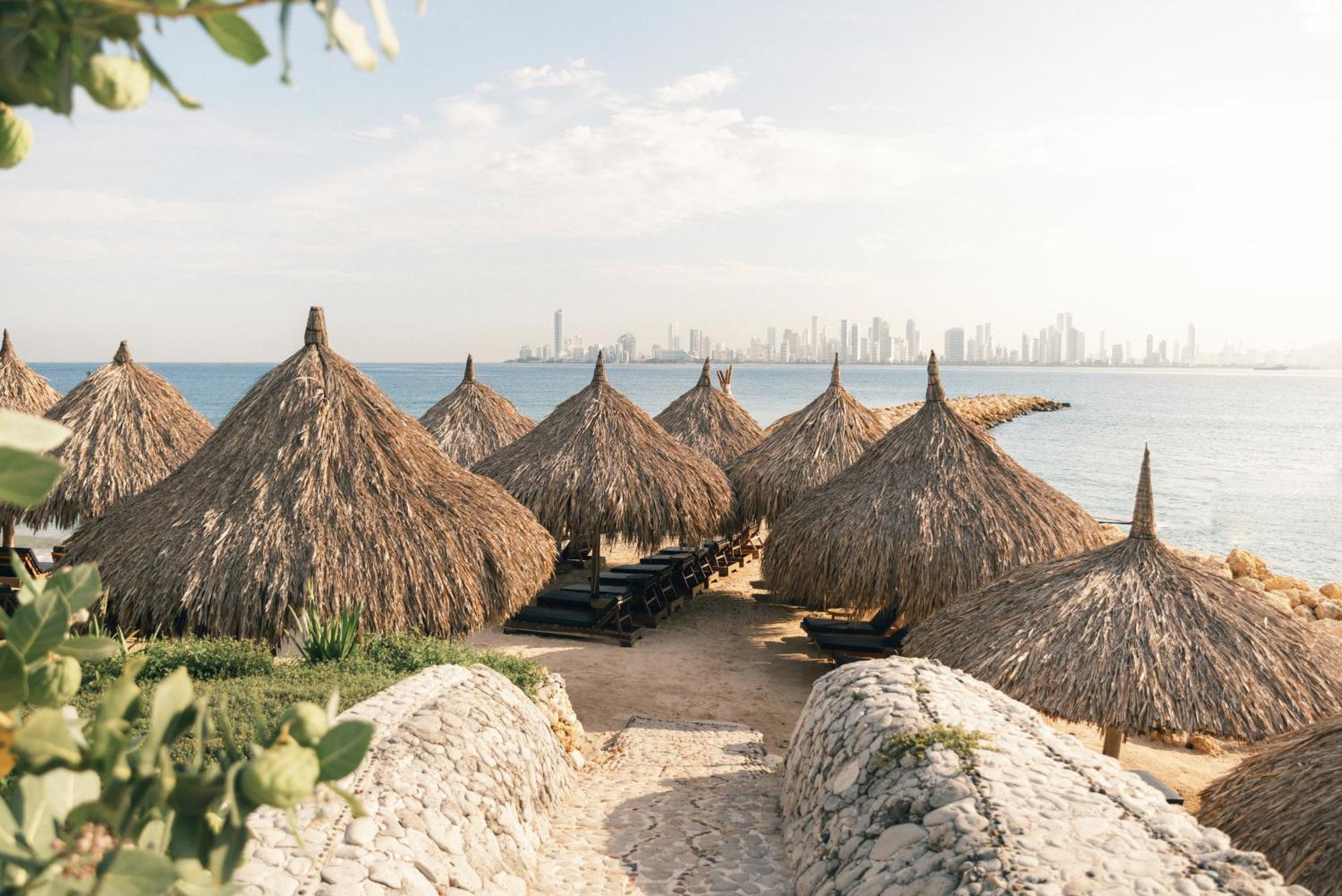Eteka Slow Beach Hotel Adults Only Cartagena Exterior foto