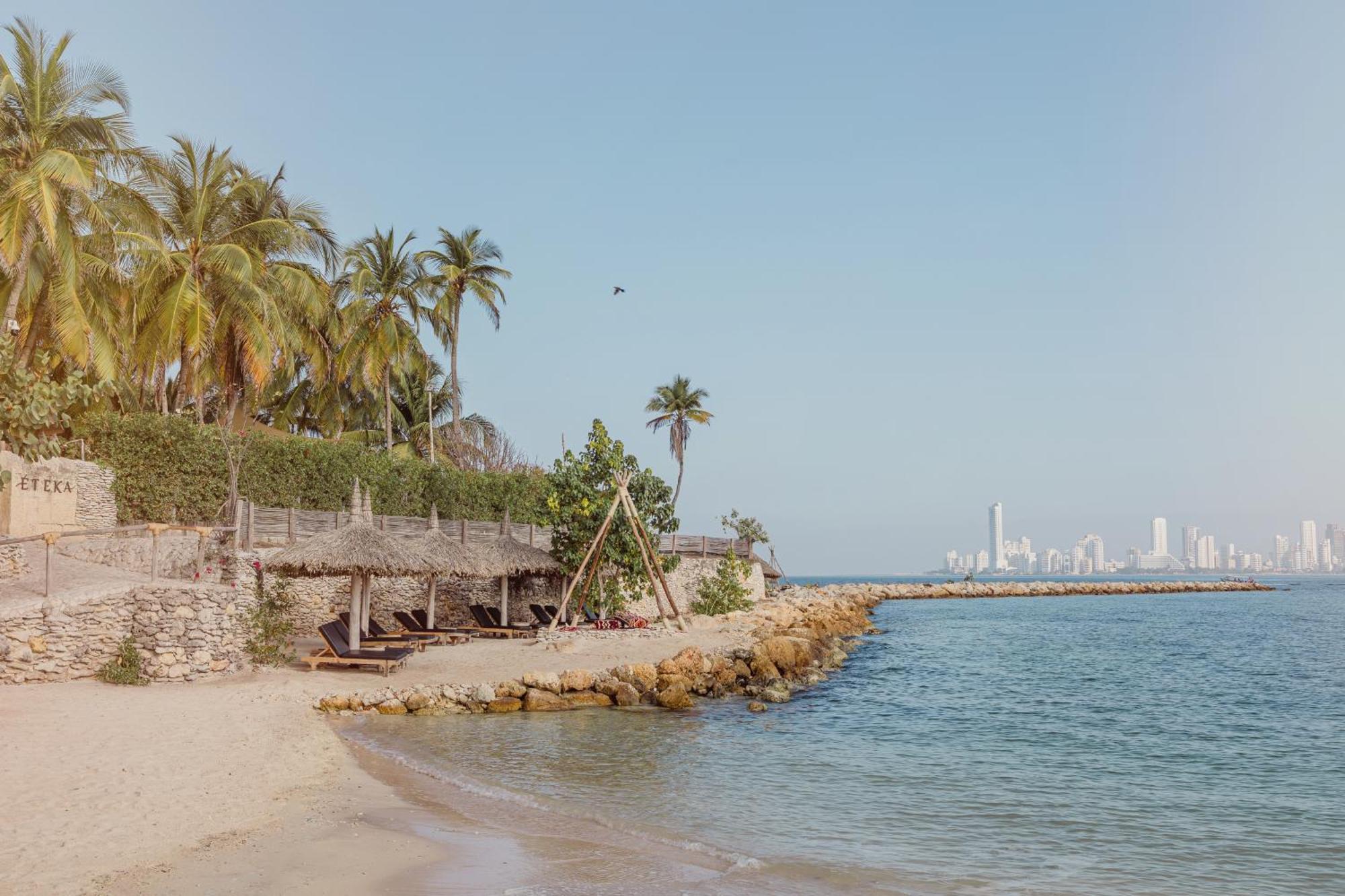 Eteka Slow Beach Hotel Adults Only Cartagena Exterior foto