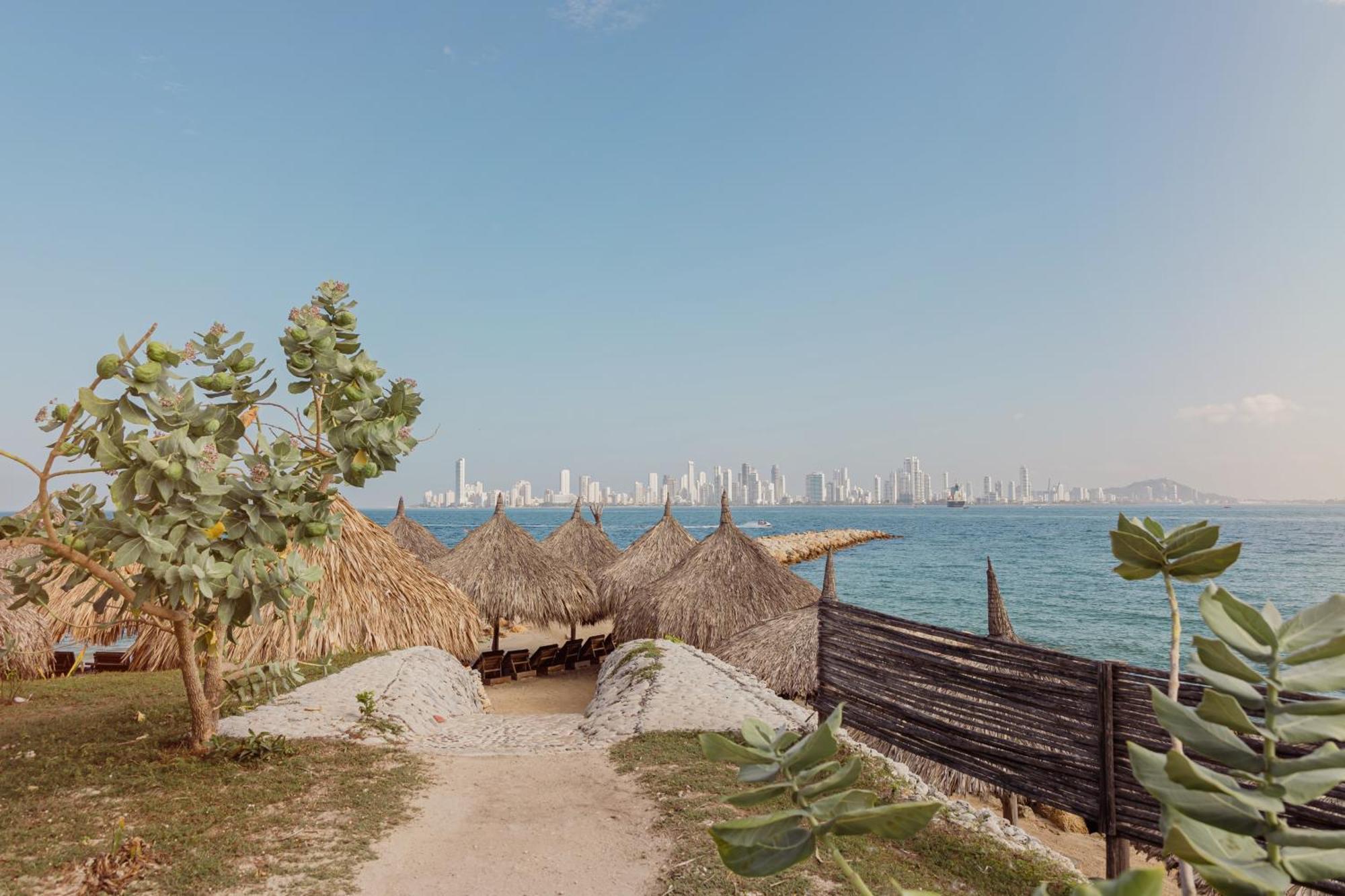 Eteka Slow Beach Hotel Adults Only Cartagena Exterior foto